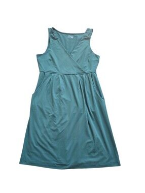 Eddie Bauer Women's Aster Sleeveless Empire-Waist Dress, Size L